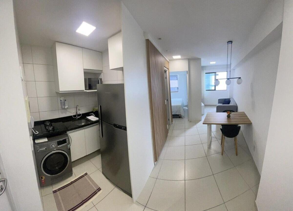 Sm 504 - Excelente Flat Funcional Padrao Beach Class Recife Dış mekan fotoğraf