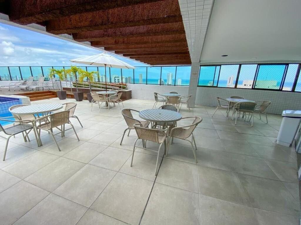 Sm 504 - Excelente Flat Funcional Padrao Beach Class Recife Dış mekan fotoğraf